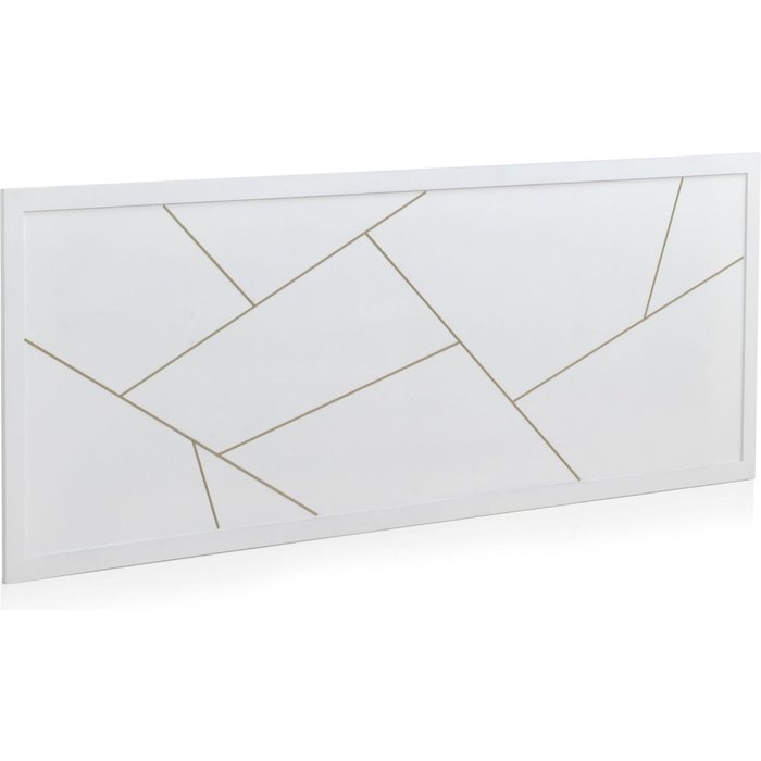 Cabecero lacado en blanco 145x60 cm