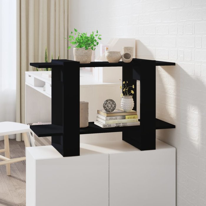 Maison exclusive - estantería/divisor de espacios negro 80x30x51 cm