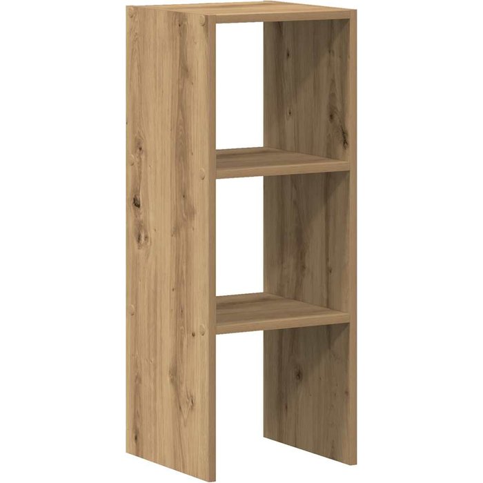 Librería apilable madera contrachapada roble artesanal – comfortxl