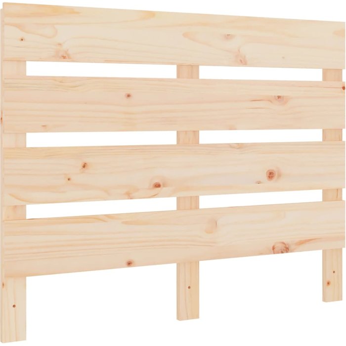 Cabecero de cama madera maciza de pino 90x3x80 cm - comfortxl