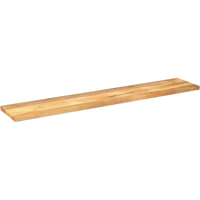 Tablero de mesa rectangular madera maciza mango 140x20x3,8 cm - comfortxl