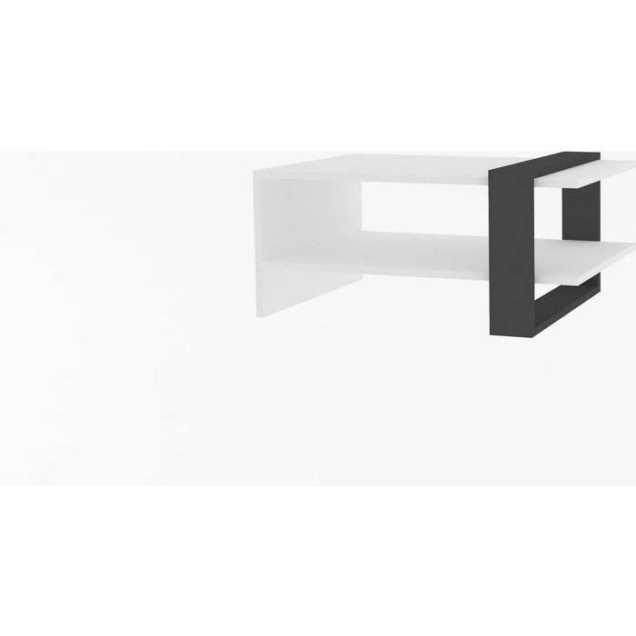 Mesa de centro funda antracita blanco