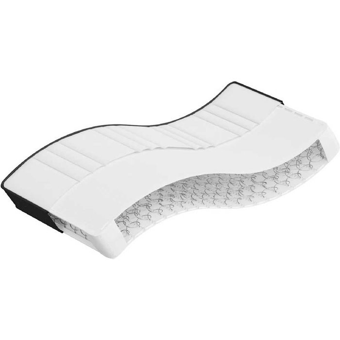 Colchón de muelles bonnell firmeza media 70x200 cm vidaxl