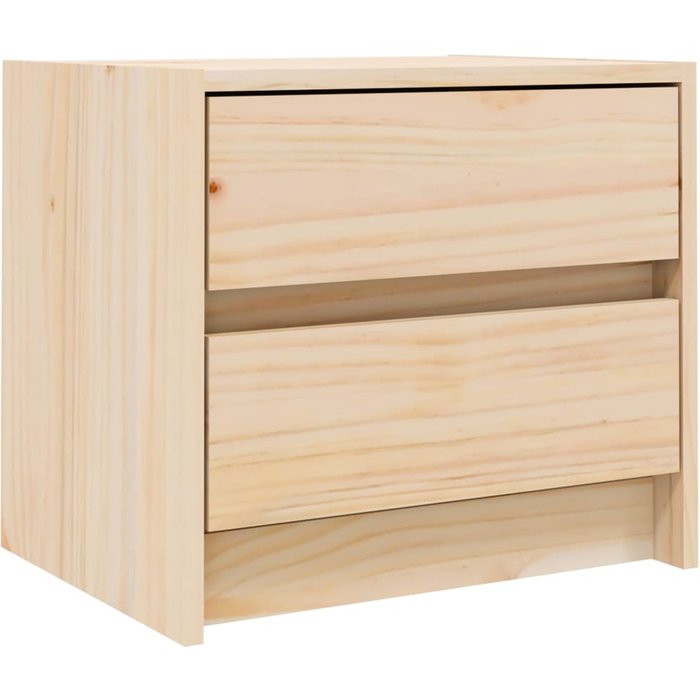 Mesita de noche de pino macizo 40x31x35,5 cm - comfortxl