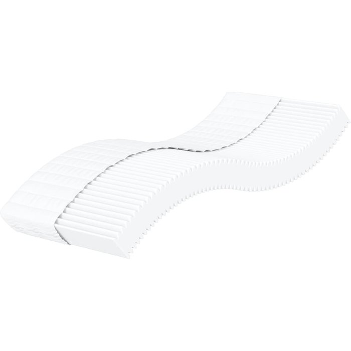 Colchón de espuma dureza 2 3 blanco 90x190 cm vidaxl