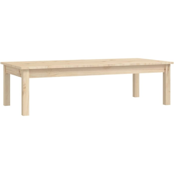 Mesa de centro de pino macizo 110x50x30 cm - comfortxl