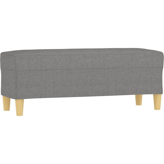 Banco 100 x 35 x 41 cm tela gris oscuro 02_0010522