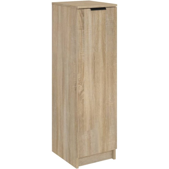 Mueble zapatero madera contrachapada roble sonoma 30x35x100 cm - comfortxl