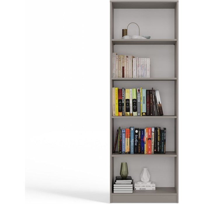 Librería: arcilla, 60 x 182 cm x 30 cm