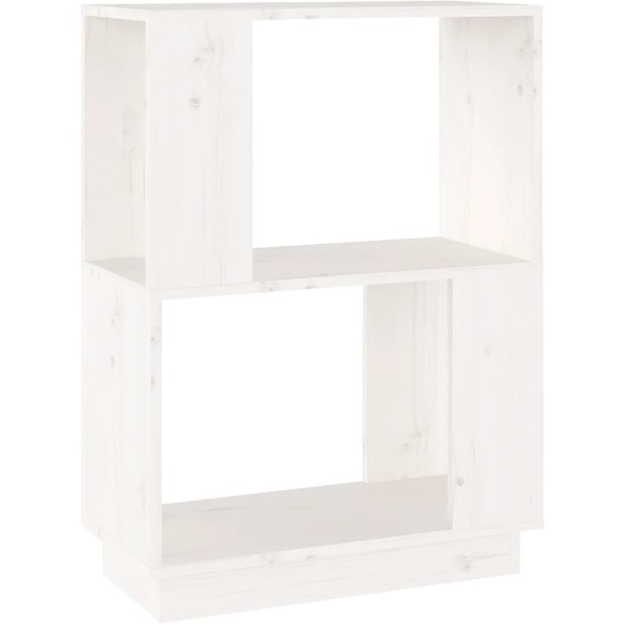 Estantería/divisor de espacios madera pino blanco 51x25x70 cm – comfortxl