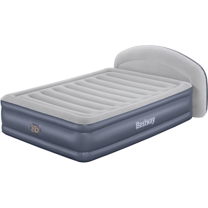 Bestway 671bd colchón hinchable colchón doble azul, gris