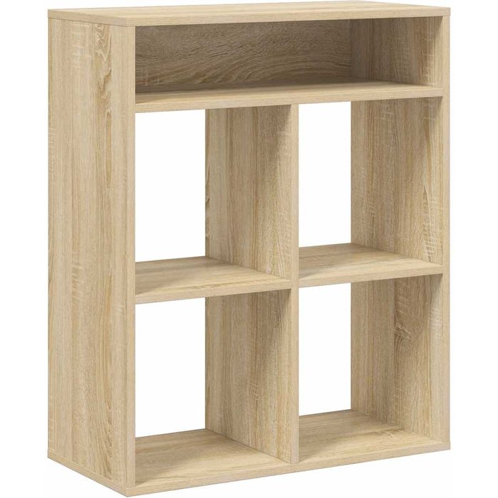 Estantería madera ingeniería color roble 66x31x80 cm – comfortxl