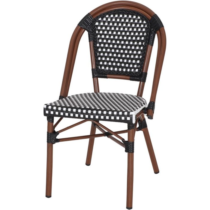 Silla de ratán sintético lady