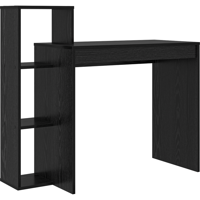 Escritorio de computadora roble negro cfw36338