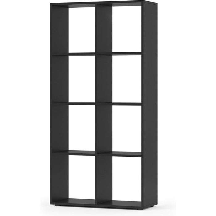 Vicco separador de ambientes scutum, negro, 143 x 72 cm