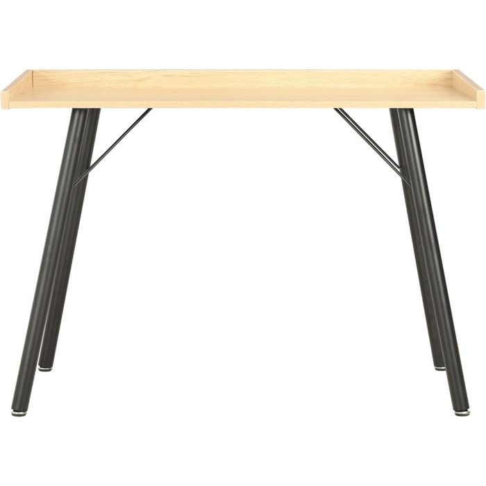 Escritorio color roble 90x50x79 cm - comfortxl