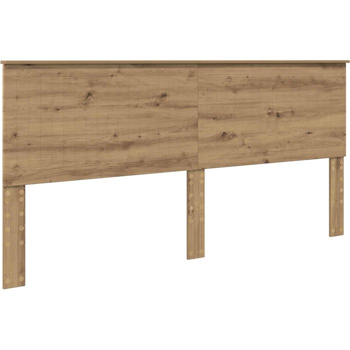 Cabecero cama - mueble cabecero roble artesanal 200 cm madera contrachapada
