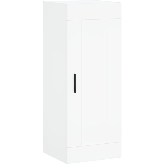 Armario de pared madera de ingeniería blanco 34,5x34x90 cm