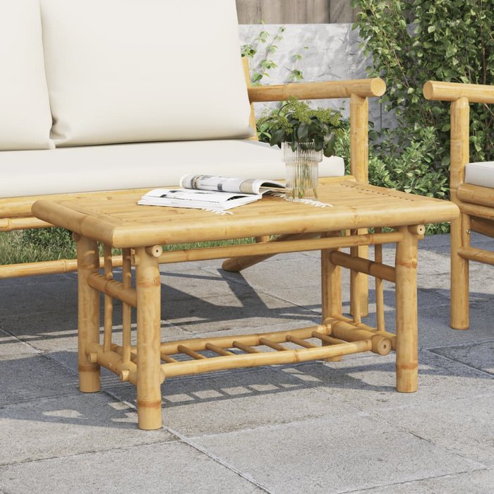 Mesa de centro 70x45x36 cm bambú