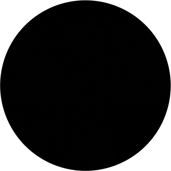 Mesa de centro de vidrio templado negro 40 cm - comfortxl