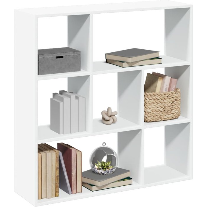 Estante separador de ambientes blanco 102x29x103,5 cm