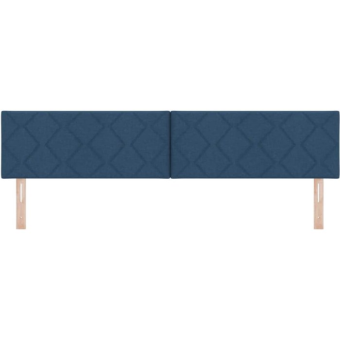 Cabecero cama - mueble cabecero azul 200 cm tela