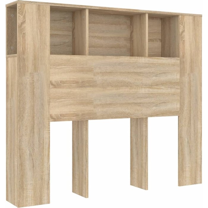 Mueble cabecero color roble sonoma 120x18,5x102,5 cm - comfortxl