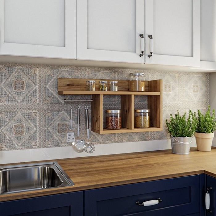 Estante de pared pare pino