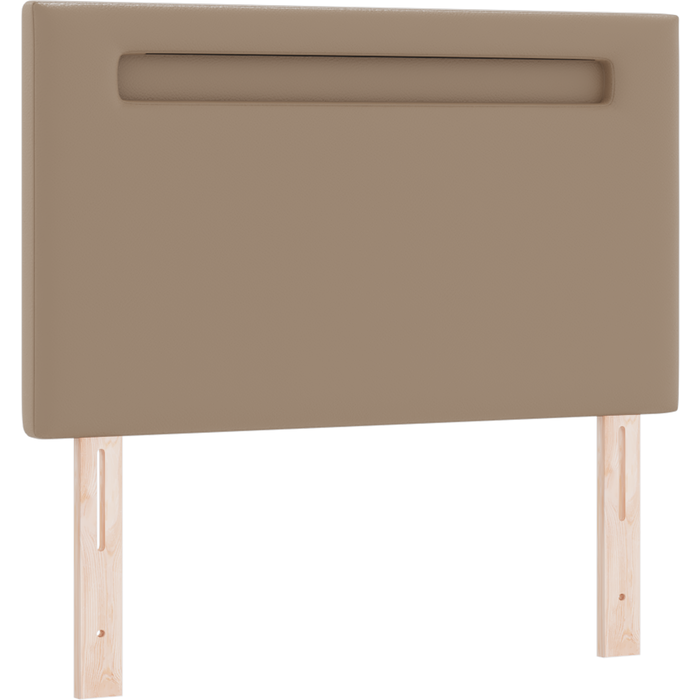 Cabezal diseño sencillo cappuccino 100 cm cuero sintético cfw10102