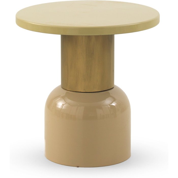 Mesa auxiliar de metal