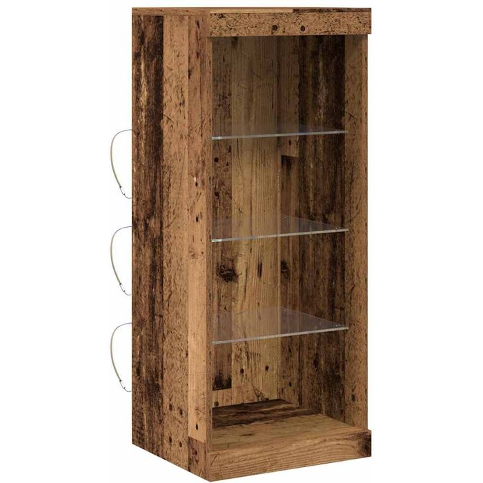 Vitrina | aparador madera vieja 41 x 37 x 100 cm madera contrachapada