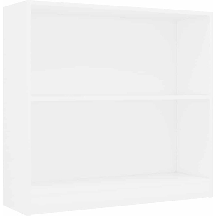 Estantería de madera contrachapada blanco 80x24x75 cm – comfortxl