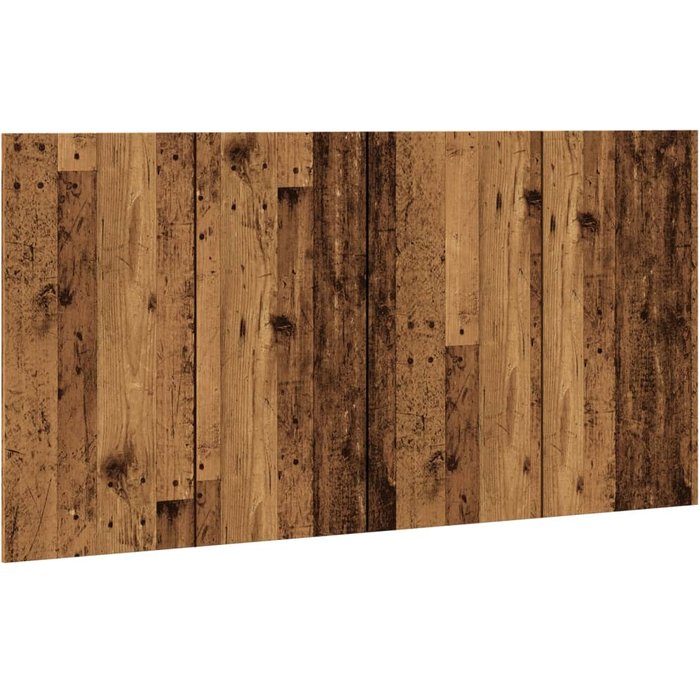 Cabecero de cama madera de ingeniería envejecida 160x1,5x80 cm - comfortxl