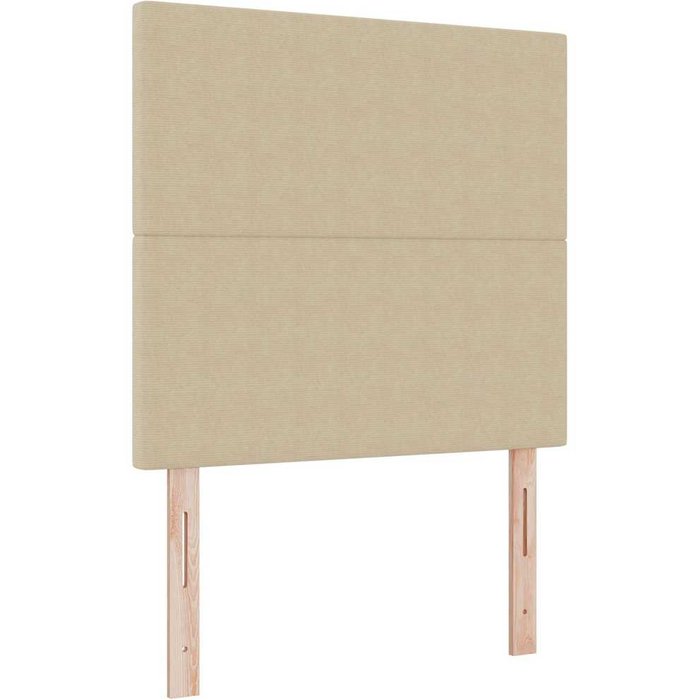 Cabecero cama - mueble cabecero verde claro gris 90 cm tela de pana