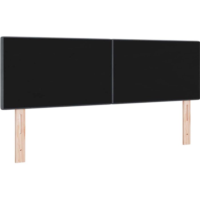 Cabecero cama - mueble cabecero gris oscuro 160 cm terciopelo