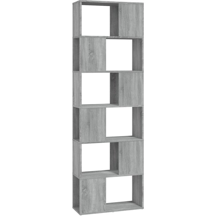 Estantería/divisor de espacios gris sonoma 60x24x186 cm – comfortxl