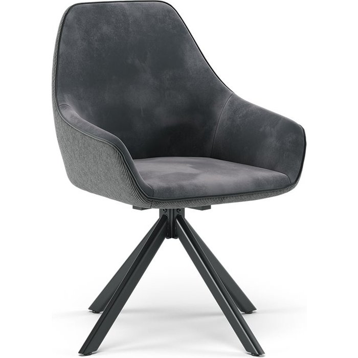 Vicco butaca eleganza, antracita, 60 x 89 cm