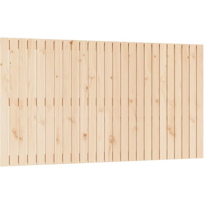 Cabecero de cama - mueble cabecero de pared madera maciza de pino 159,5x3x90 cm
