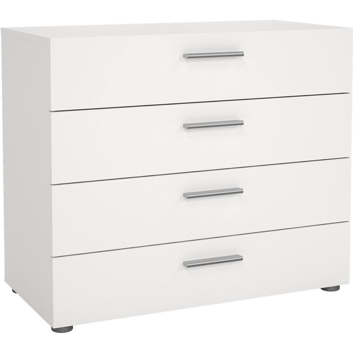 Wellhome cómoda segre con 2 cajones 80,2x40,25x68,1cm color blanco