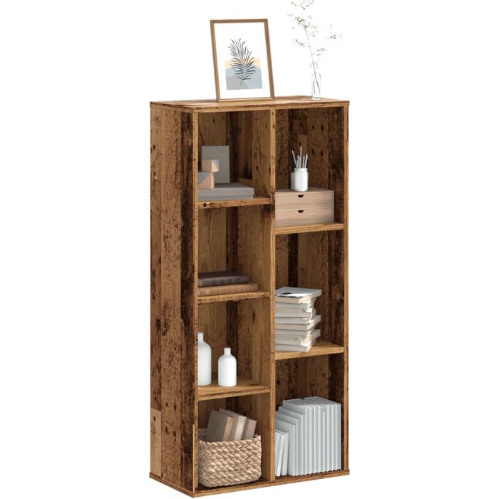 Librería de madera antigua 50x25x105 cm madera contrachapada