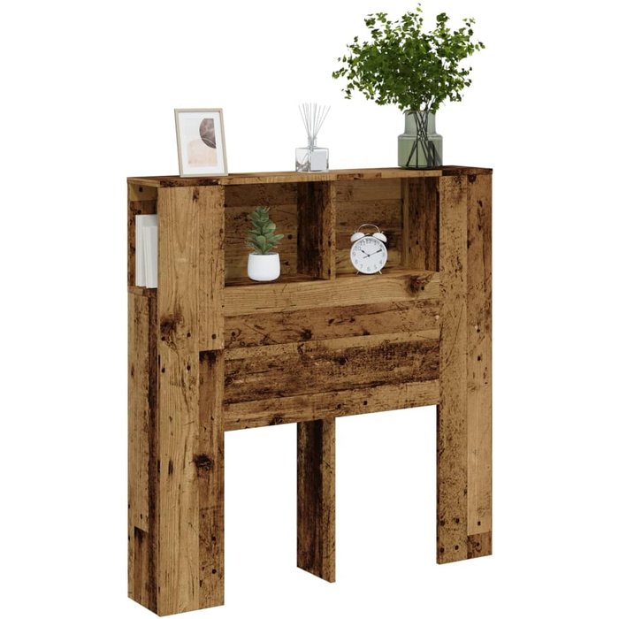 Cabecero de cama de madera antigua 100x19x104,5 cm