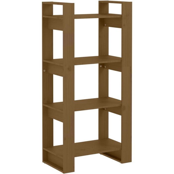 Estantería/divisor de espacios madera marrón miel 60x35x125 cm – comfortxl