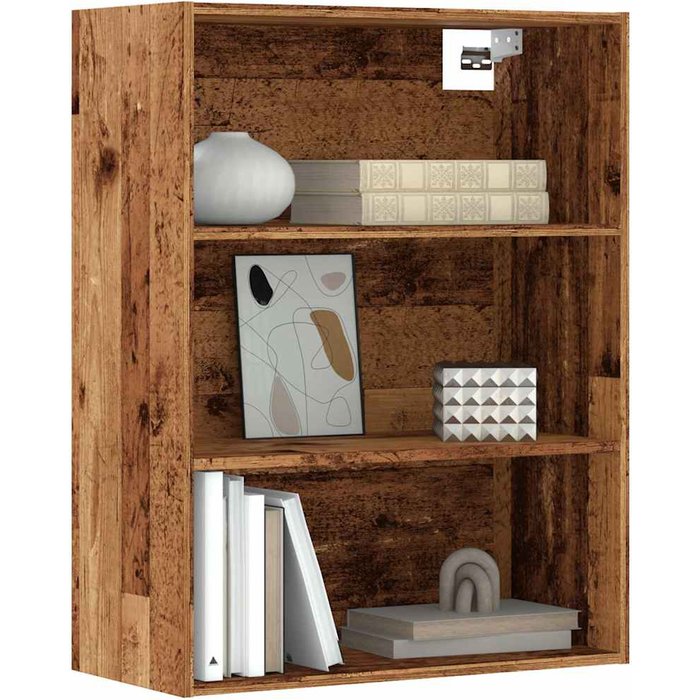 Maison exclusive - armario colgante de pared madera vieja 69,5x32,5x90 cm