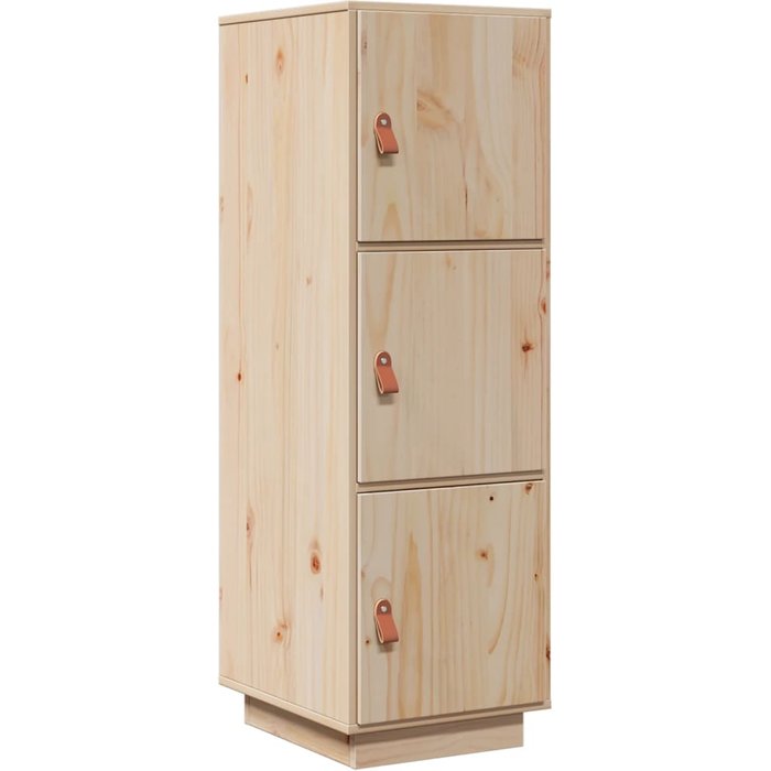 Aparador alto madera maciza de pino 34x40x108,5 cm - comfortxl