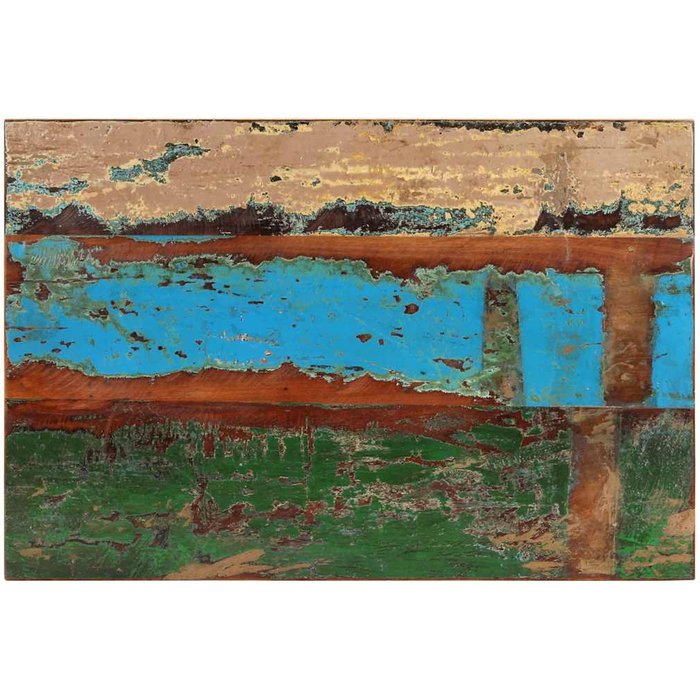 Tablero rectangular de 60x90 cm, 25-27 mm, madera reciclada.