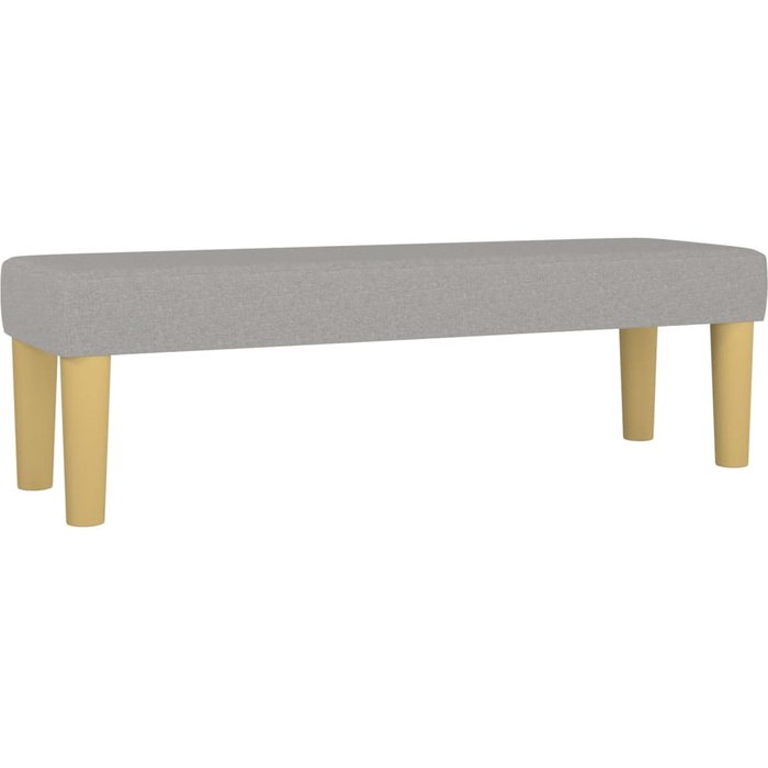 Banco 100 x 30 x 30 cm tela gris claro 02_0010680