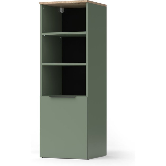 Vicco armario universal wido, verde, 40.2 x 120 cm con una puerta