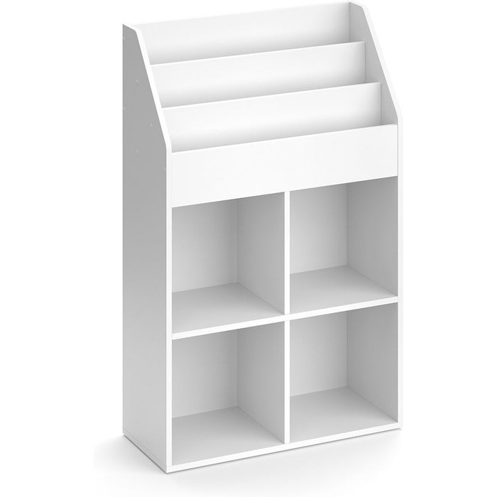 Vicco librería luigi, blanco, 72 x 114.2 cm