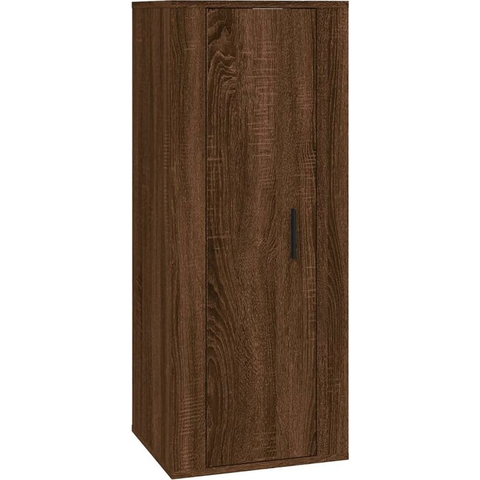 Mueble para tv de pared roble marrón 40x34,5x100 cm - comfortxl