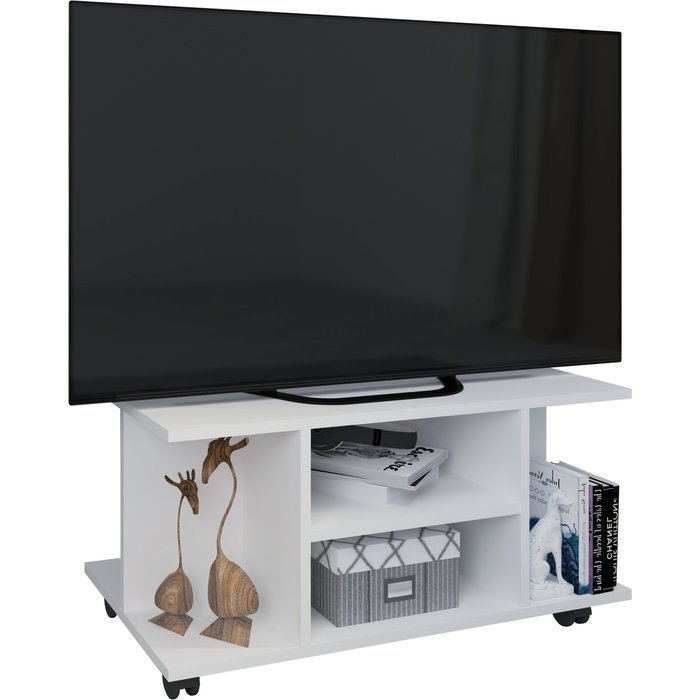 Vcm muebles de tv findalo blanco h. 40 x b. 80 x t. 40 cm